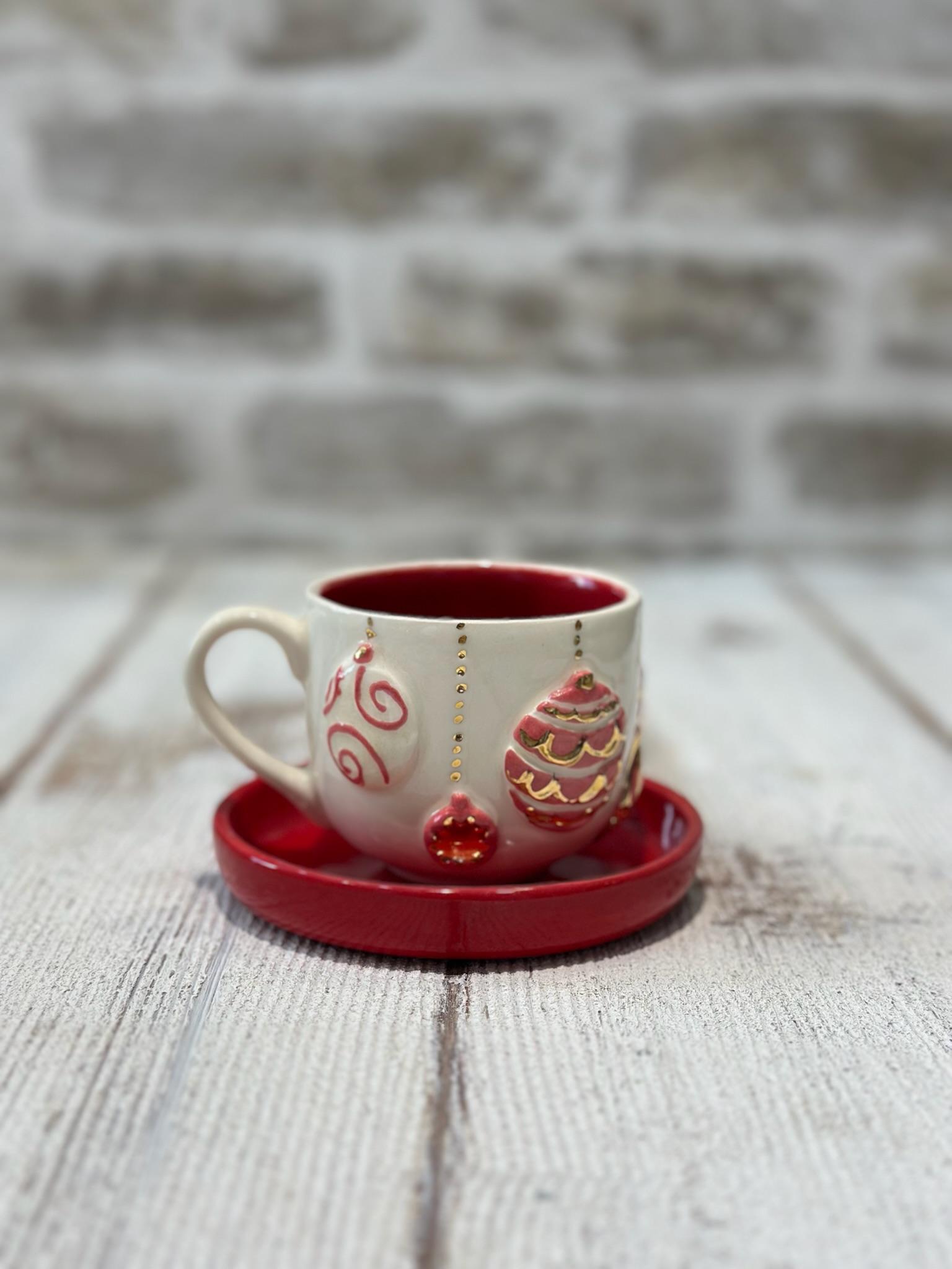 Merry Christmas Fincan Seti