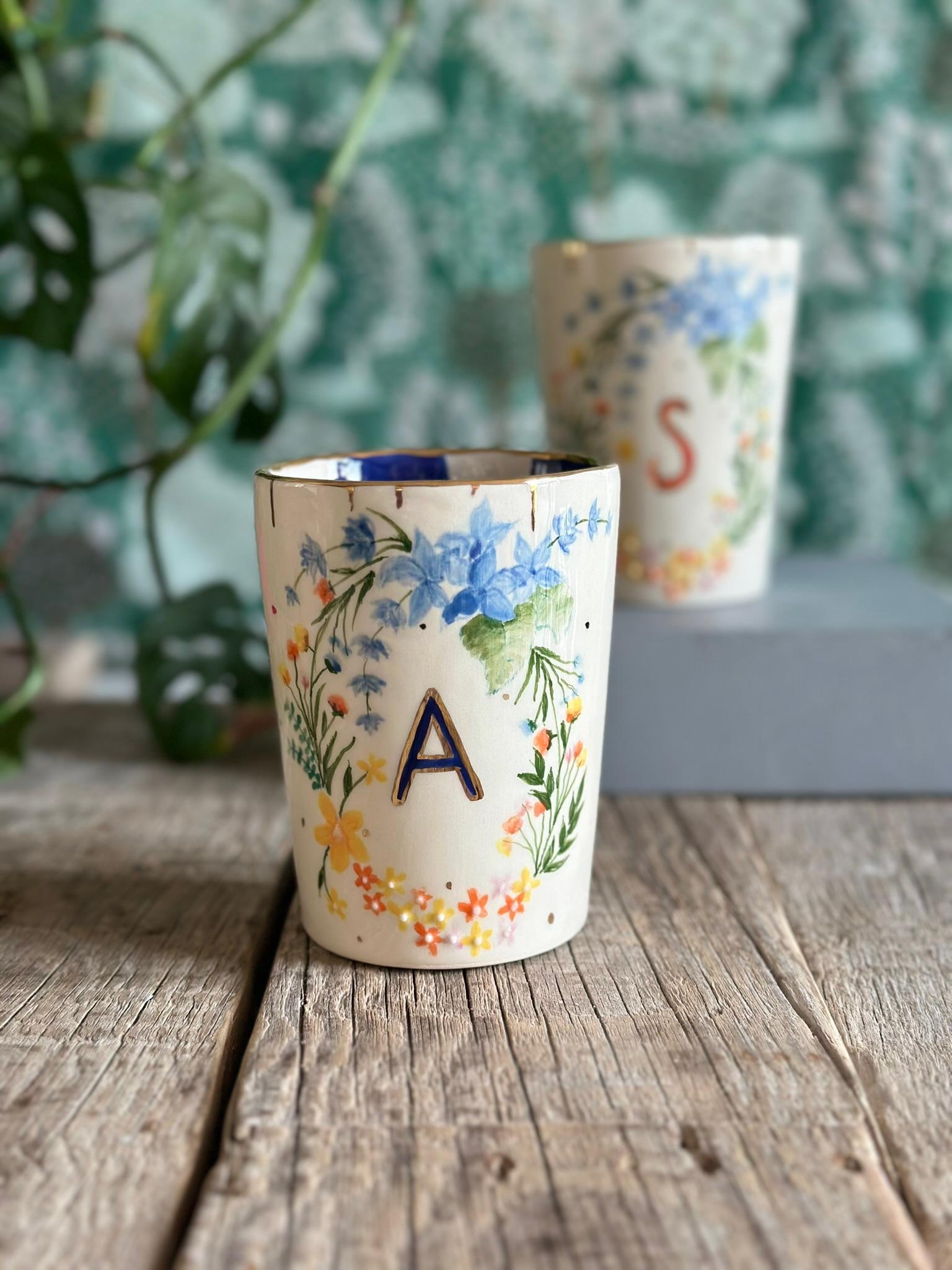 Spring Florals Harfli Bardak