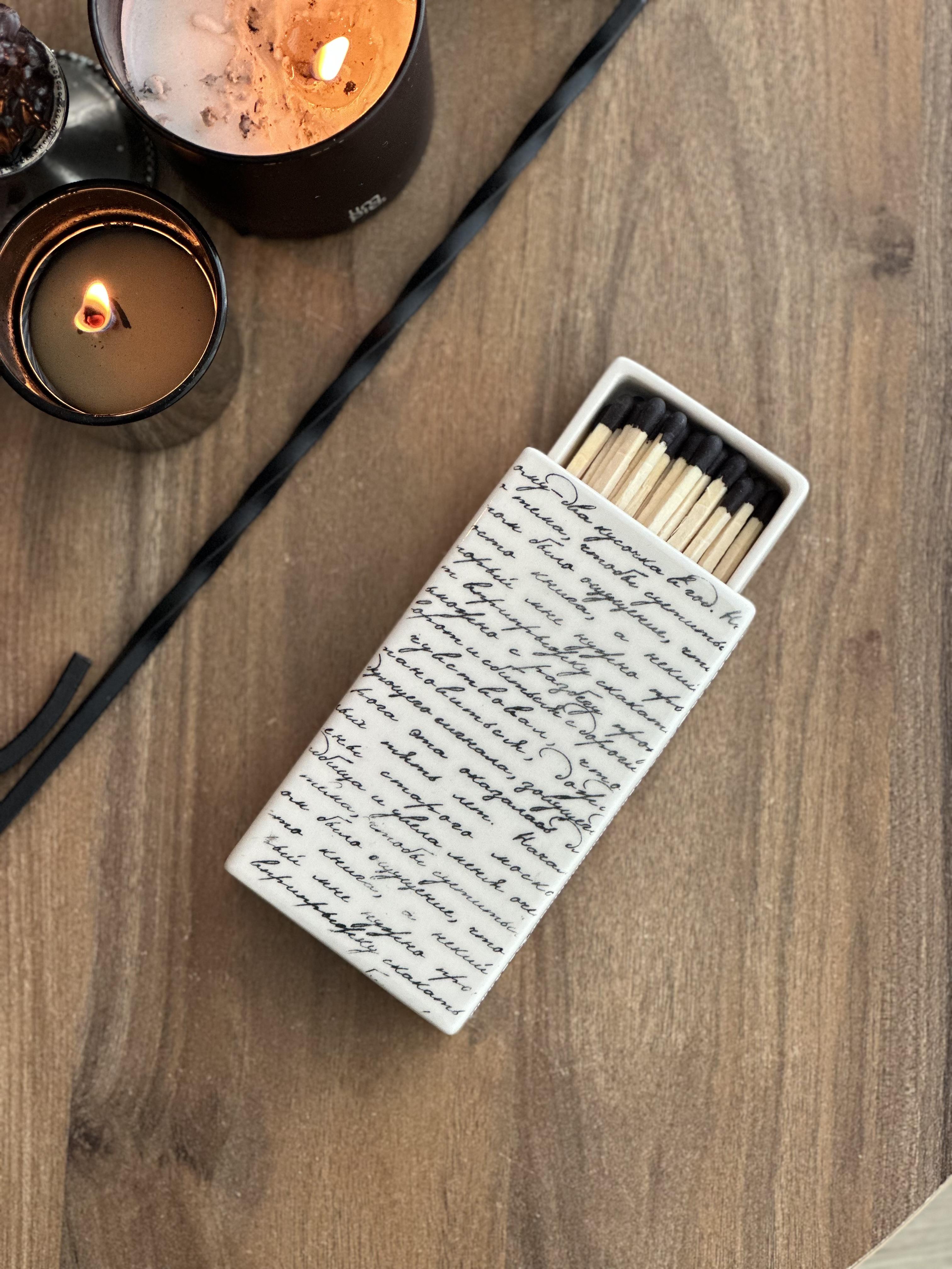 Ember Notes Seramik Kibrit Kutusu